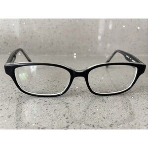 MARCHON X GAMES SUPERSLOPE 001 BLACK CLEAR EYEGLASSES FRAMES ONLY 50-15-135